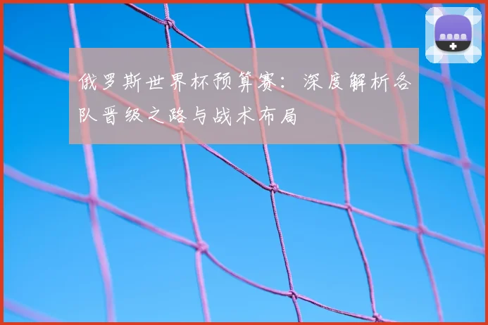 俄罗斯世界杯预算赛：深度解析各队晋级之路与战术布局