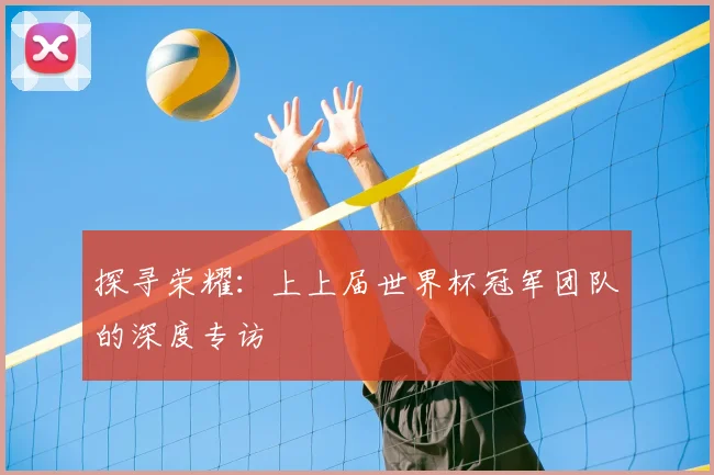 探寻荣耀：上上届世界杯冠军团队的深度专访